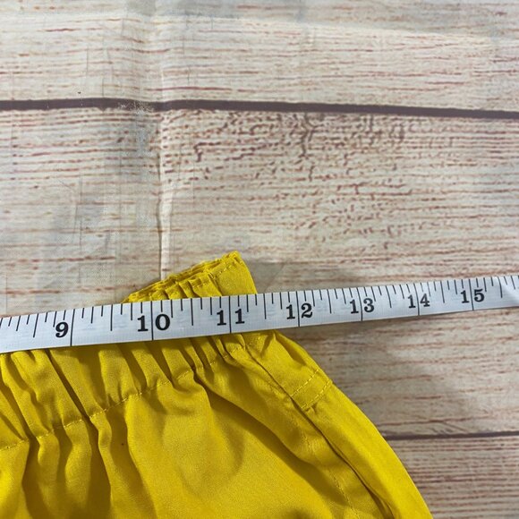 NWT Savage X Fenty Women's Yellow Floral Trim High Waist Shorts - XXS - Picture 9 of 14